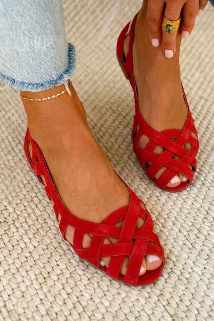 Azzurra | Sandalias Trenzadas Vibrantes