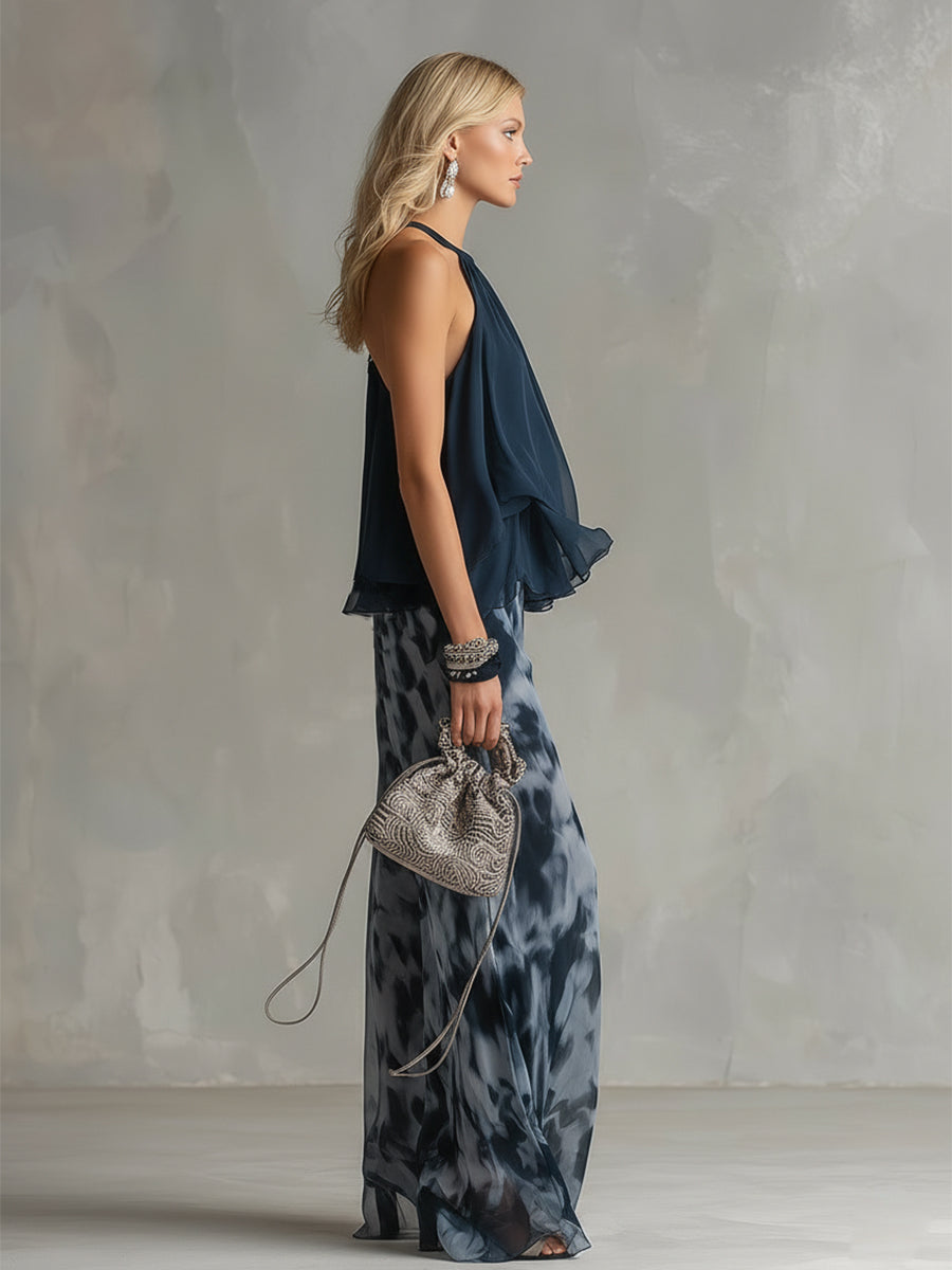 Sibanna · Conjunto Chiffon Azul Navy