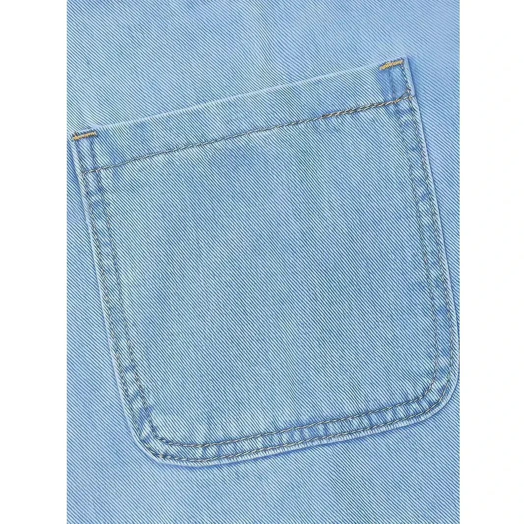 Saylor™ | Vestido informal estilo denim