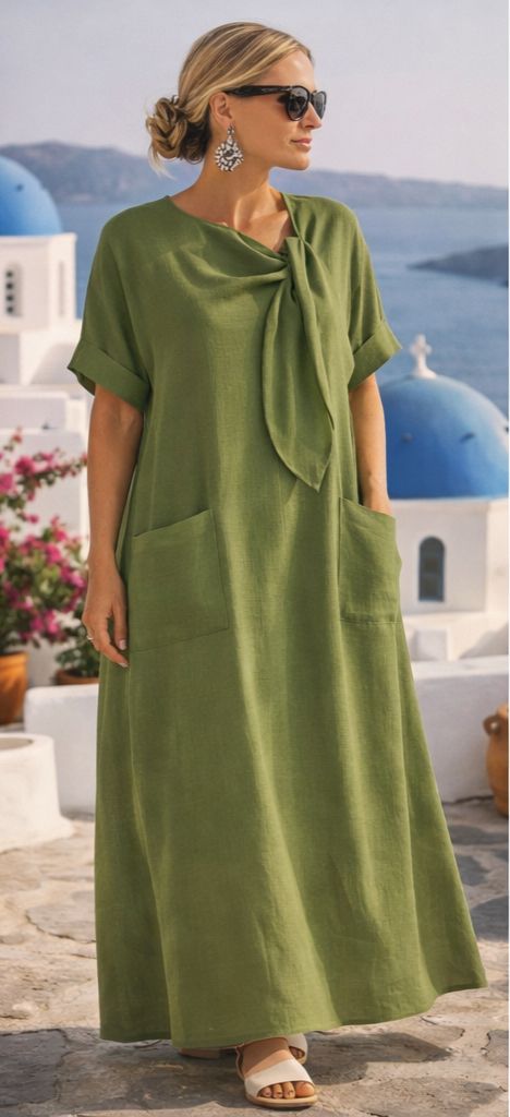 Fleur™ | Vestido Maxi Mediterráneo de Lujo