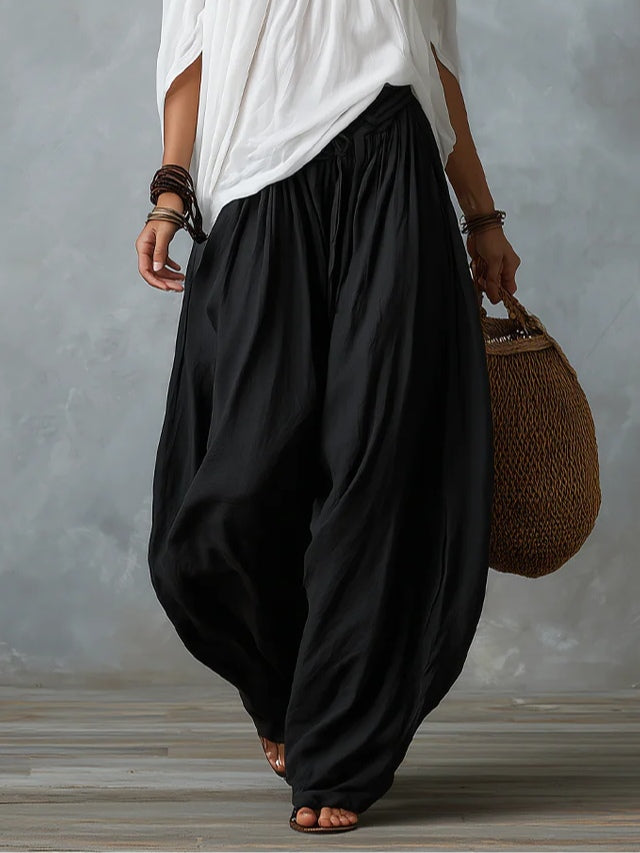 Isabella | Conjunto Bohemio Fluido Pantalón Farol