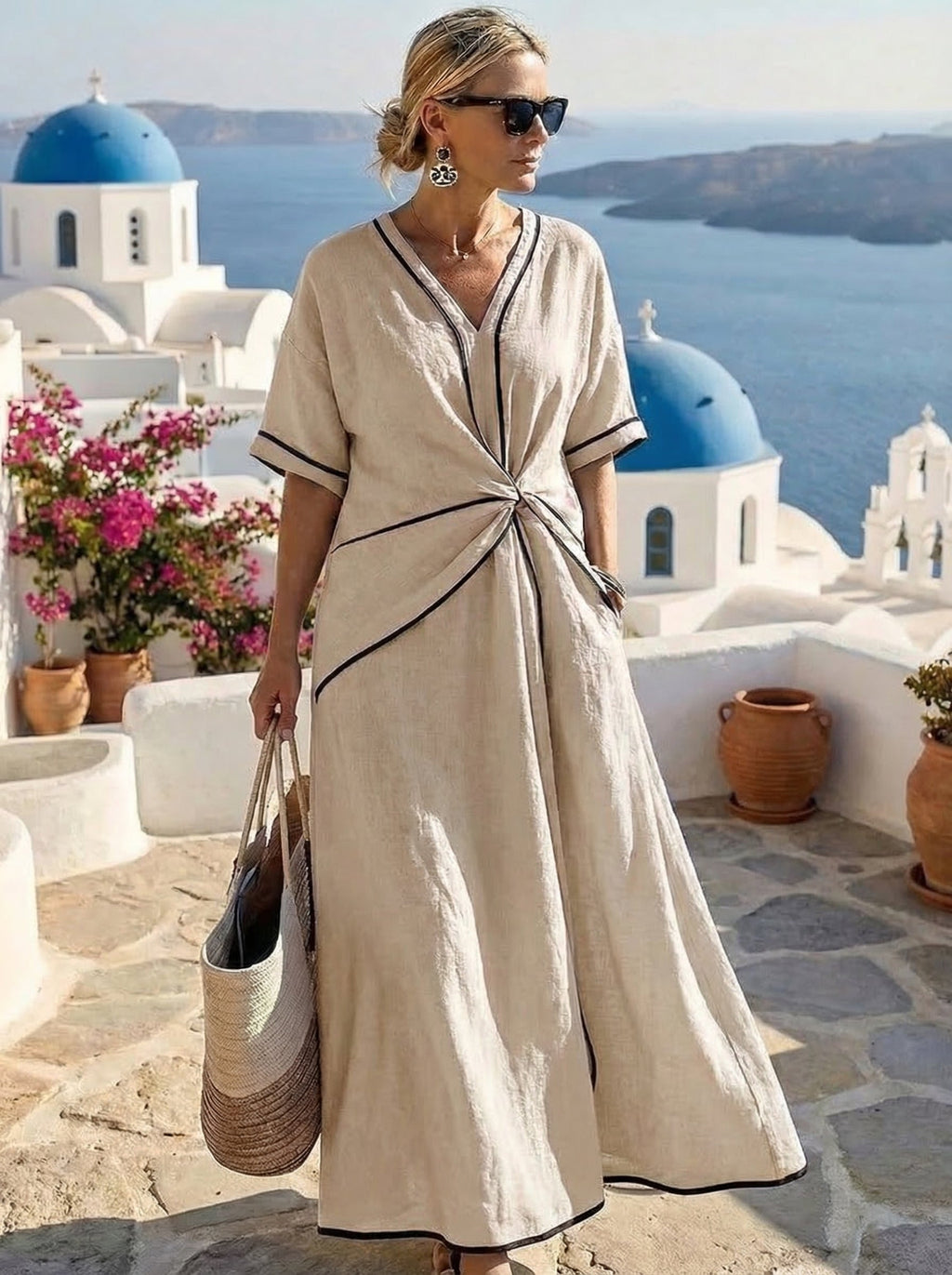 Vestido Santorini™ - Elegante