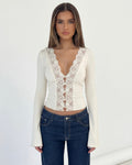AMARA | Top Manga Larga Lace Muse